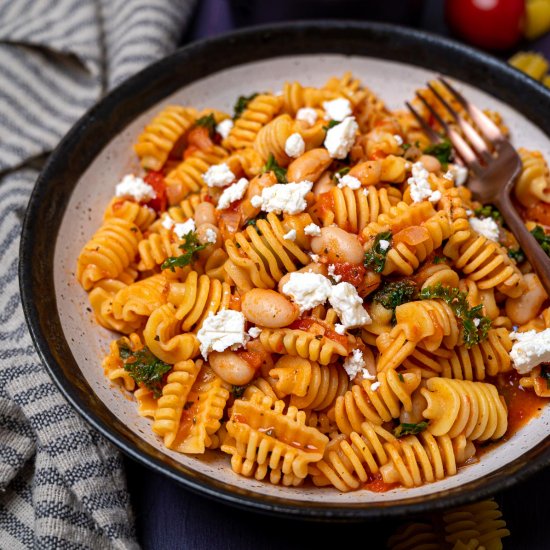 Pasta with Cannellini Beans