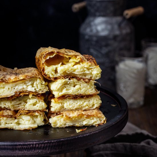 Bosnian Cheese Pie – Pita Sirnica