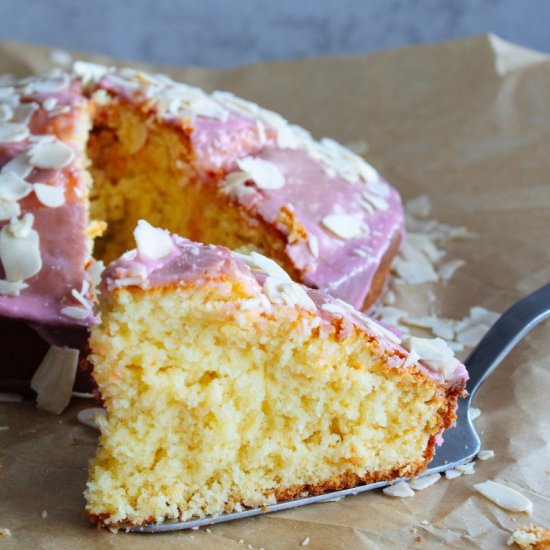 Classic Icelandic Almond Cake