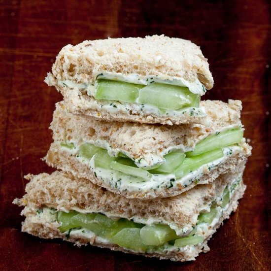 cucumber sandwiches