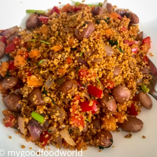 Moroccan Spiced Couscous Salad