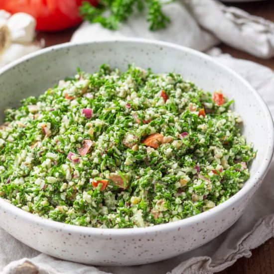 Cauliflower Tabbouleh