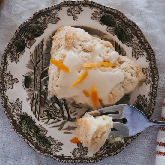 Easy Orange Scones