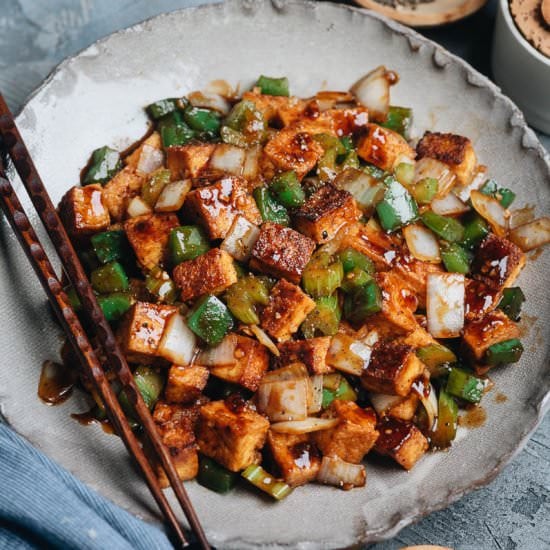 Black Pepper Tofu