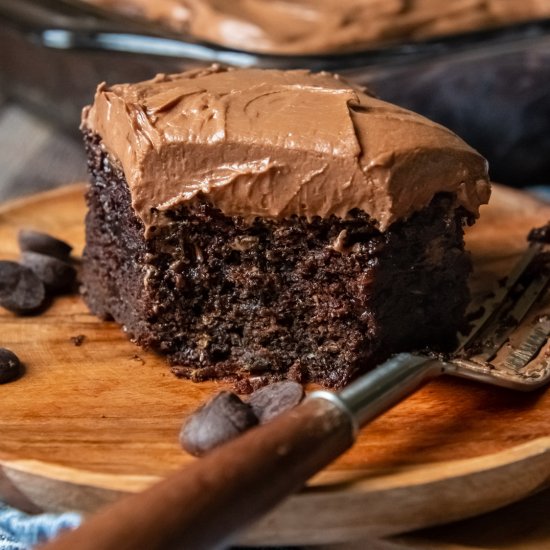 Gluten Free Chocolate Zucchini Cake