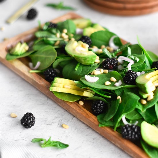 Blackberry Avocado Salad