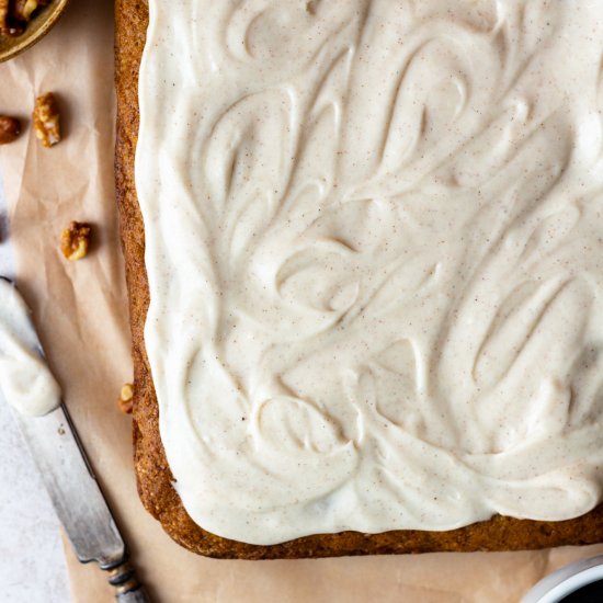 Chai Spiced Carrot Cake