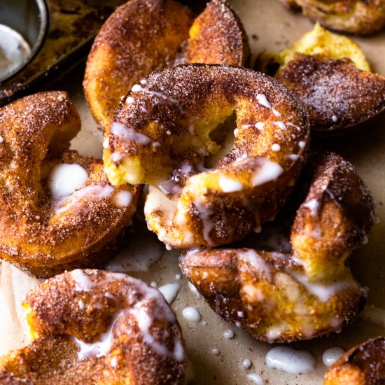 Cinnamon Sugar Churro Popovers