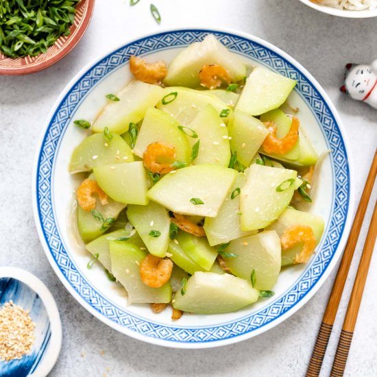 stir-fried chayote recipe