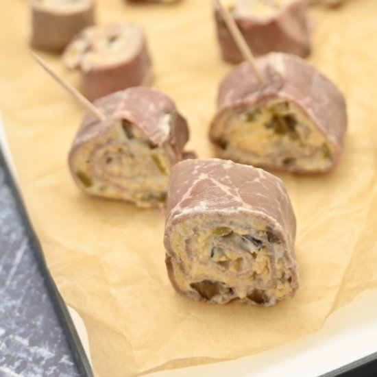 Keto Beef Roll Ups