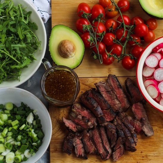 Grilled Steak Salad