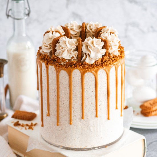 Biscoff Cookie Butter Cake