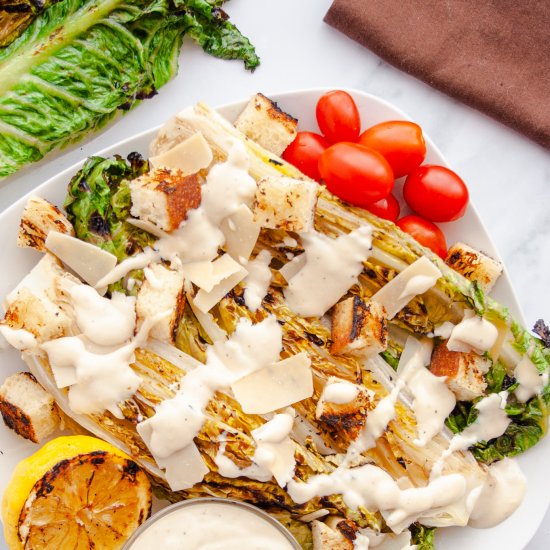 Grilled Caesar Salad