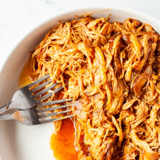 Slow Cooker BBQ Ranch Chicken