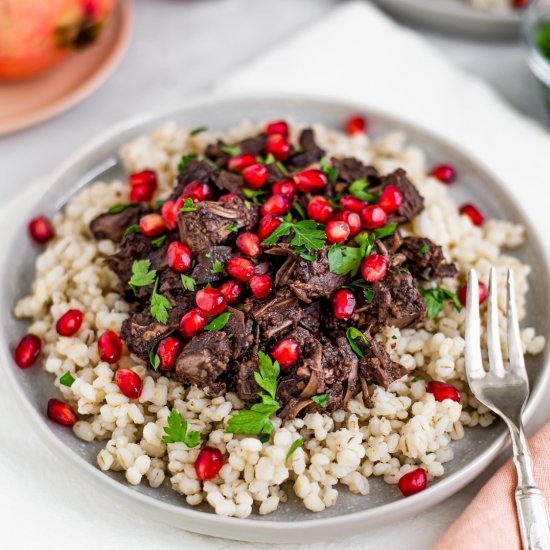 Pomegranate Jackfruit Fesenjan