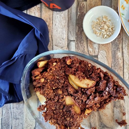 Apple Cinnamon Baked Oatmeal