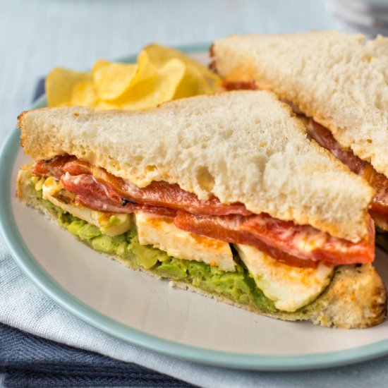 Ultimate halloumi sandwich