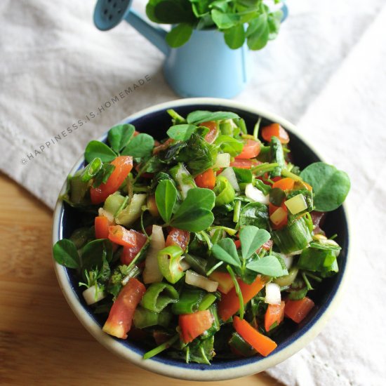 FENUGREEK LEAVES SALAD | METHI KOSH