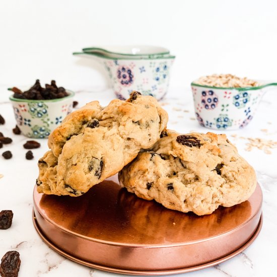 Oatmeal Raisin Cookies for Two