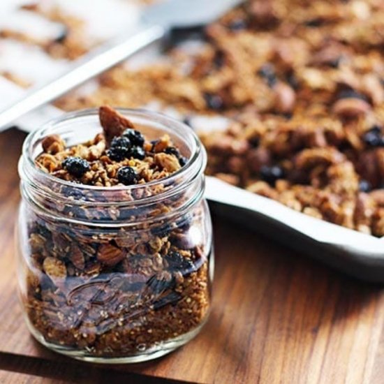 Blueberry Vanilla Almond Granola