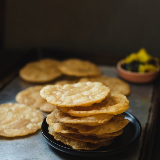 Indian Pooris and Palya