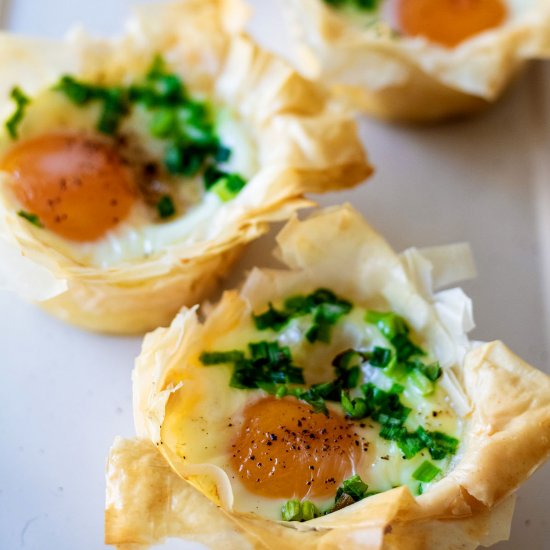 Phyllo Breakfast Cups