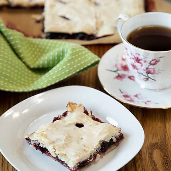 Glazed Cherry Pie Bars