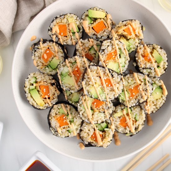 Sweet Potato Sushi