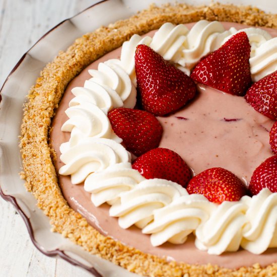 Strawberry Cream Pie