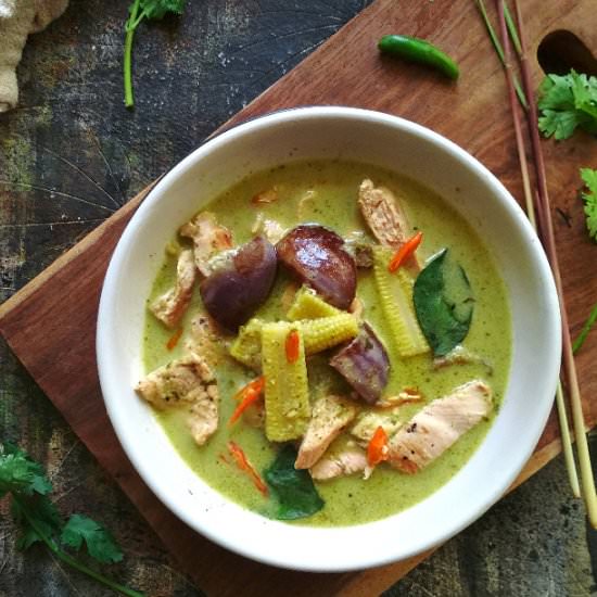 Thai Green Curry With Chicken