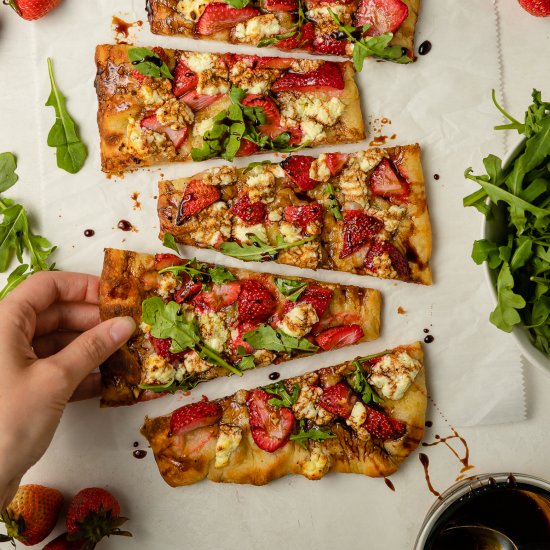 Strawberry Balsamic Pizza