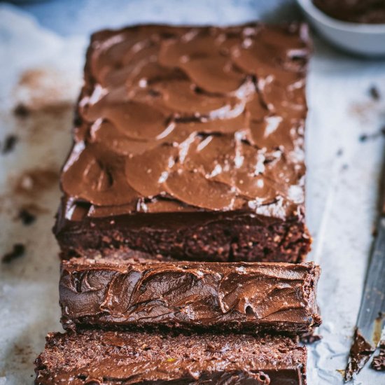 No-Bake Vegan Nutella Cake