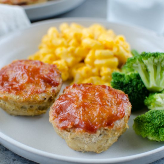 Mini Turkey Meatloaves