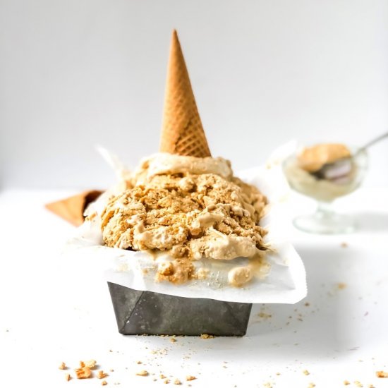 Browned butter caramel ice cream