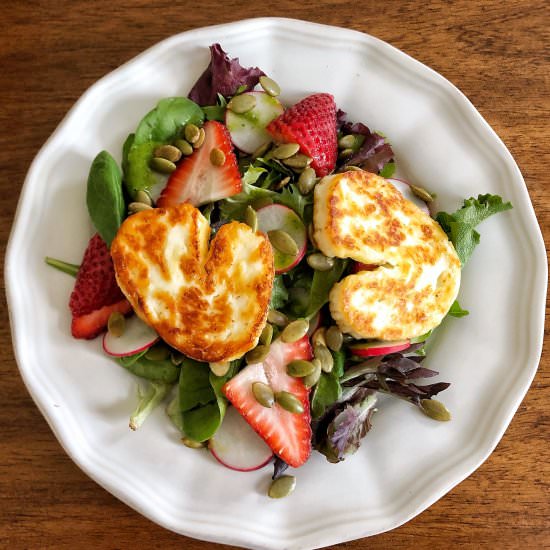 Halloumi Summer Salad