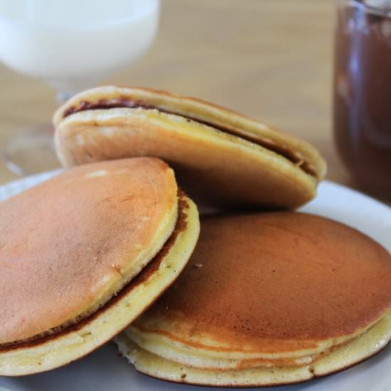 Dorayaki pancakes