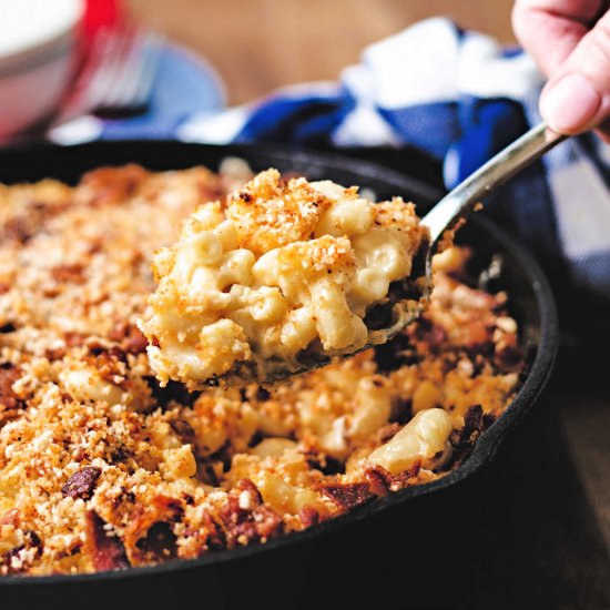 smoked mac and cheese