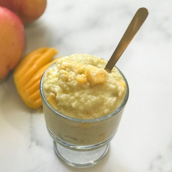 Rice Pudding With Mango