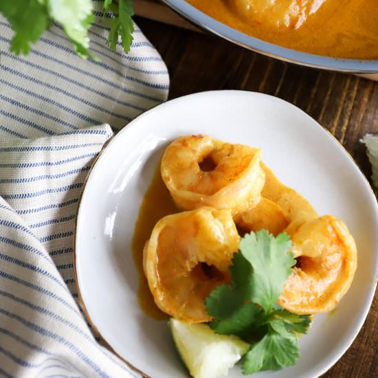 Shrimp Curry with Coconut Milk