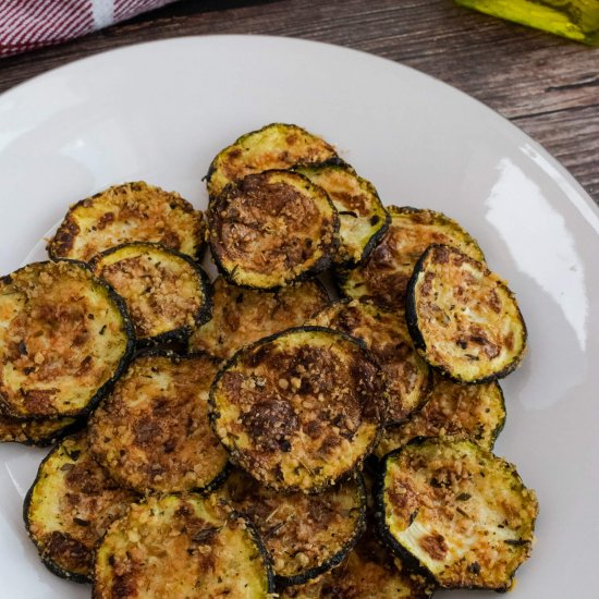 Air Fryer Zucchini Bites