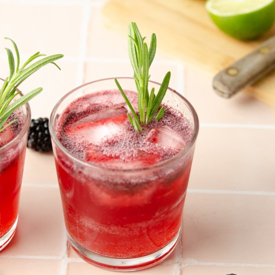 Blackberry Rosemary Margaritas