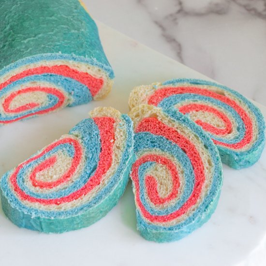 Red, White, and Blue Bread