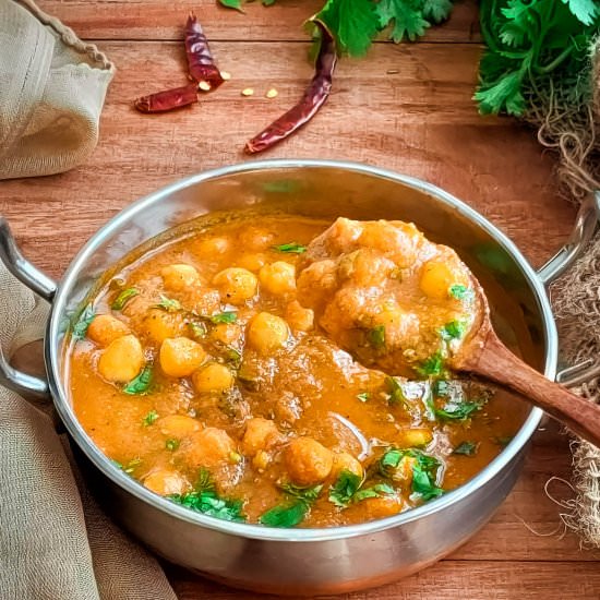 Quick & easy chana masala