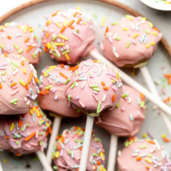 Healthy Cake Pops (Gluten Free)