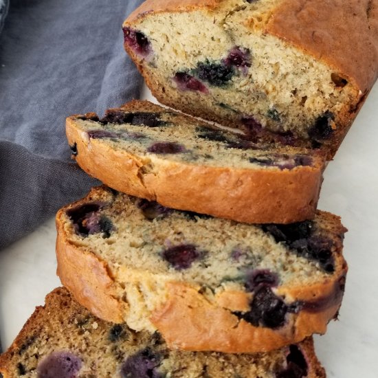 blueberry banana bread