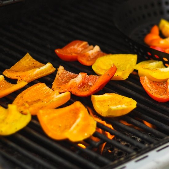 Grilled Bell Peppers