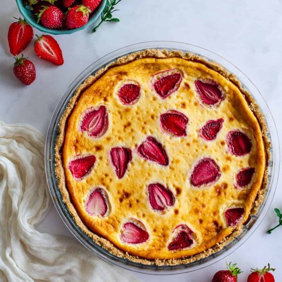 Baked Mascarpone Tart