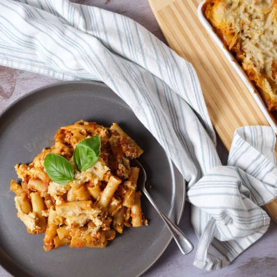 Vegan Baked Ziti