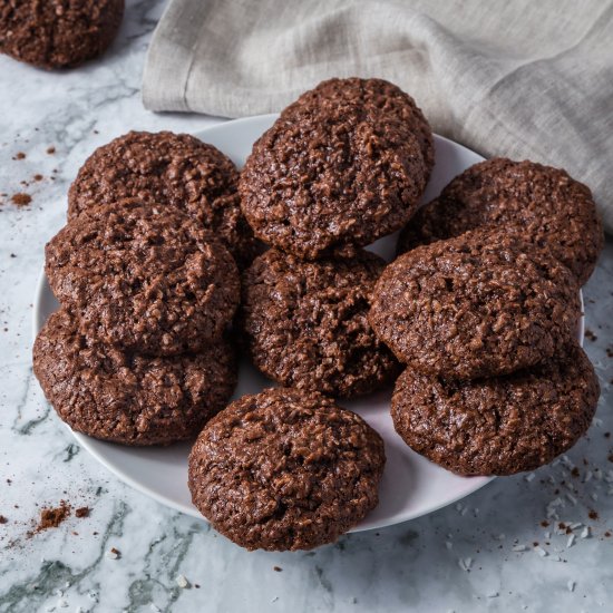 Chewy Chocolate Macaroons