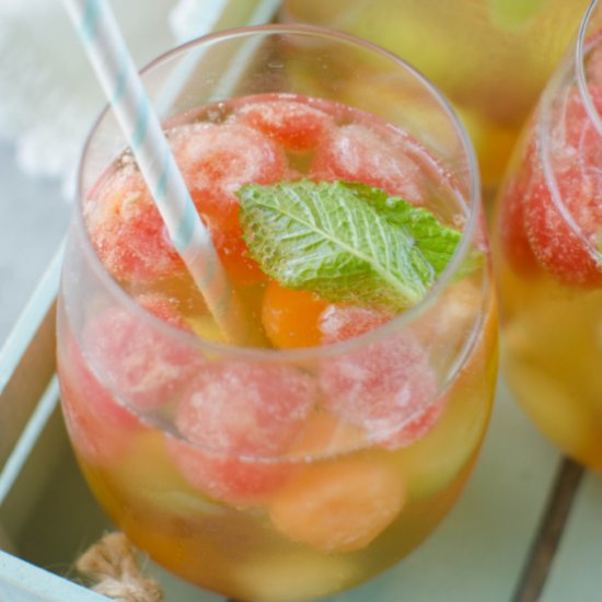 Melon Ball Sangria